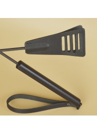 Черный кожаный стек «Сириус» - 60 см. - Sitabella - купить с доставкой в Березниках