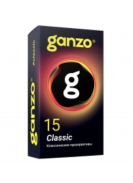 Классические презервативы с обильной смазкой Ganzo Classic - 15 шт. - Ganzo - купить с доставкой в Березниках