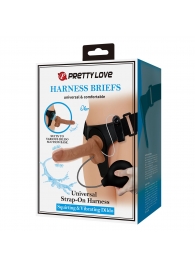 Женский страпон с вибрацией и эффектом эякуляции Oher - Baile - купить с доставкой в Березниках