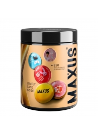 Точечные презервативы MAXUS 2000 Amazing Dots с железным кейсом - 15 шт. - Maxus - купить с доставкой в Березниках