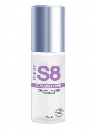 Лубрикант на водной основе S8 Glycerin Free без глицерина - 125 мл. - Stimul8 - купить с доставкой в Березниках