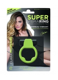 Люминесцентное эрекционное виброкольцо Super - Clara Morgane - в Березниках купить с доставкой