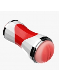 Двусторонний мастурбатор в колбе Power Grip Cup - вагина и ротик - Boys of Toys - в Березниках купить с доставкой