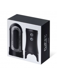 Набор Tenga Flip Zero Electronic Vibrotation: мастурбатор с вибрацией и устройство вращения - Tenga - в Березниках купить с доставкой
