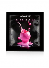 Саше съедобной оральной смазки OraLove с ароматом бабл-гам - 3 гр. - Биоритм - купить с доставкой в Березниках