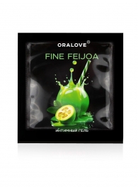 Саше съедобной оральной смазки OraLove с ароматом фейхоа - 3 гр. - Биоритм - купить с доставкой в Березниках