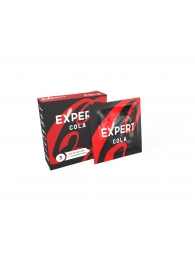 Презервативы с ароматом колы Expert Cola - 3 шт. - Expert - купить с доставкой в Березниках