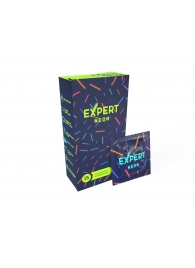 Светящиеся в темноте презервативы Expert Neon - 15 шт. - Expert - купить с доставкой в Березниках