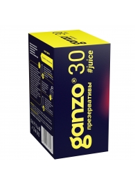 Ароматизированные презервативы Ganzo Juice - 30 шт. - Ganzo - купить с доставкой в Березниках