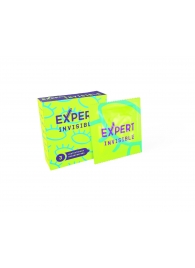 Ультратонкие презервативы Expert Invisible - 3 шт. - Expert - купить с доставкой в Березниках
