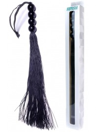 Черная силиконовая плеть - 37 см. - Boys of Toys - купить с доставкой в Березниках