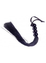 Черная силиконовая плеть - 37 см. - Boys of Toys - купить с доставкой в Березниках