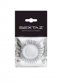 Круглое эрекционное кольцо с длинными «ресничками» - Sextaz - в Березниках купить с доставкой