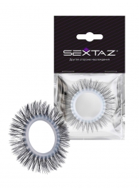 Круглое эрекционное кольцо с длинными «ресничками» - Sextaz - в Березниках купить с доставкой