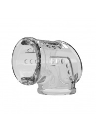 Прозрачная насадка на пенис и мошонку - Baile - в Березниках купить с доставкой