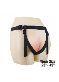 Черные трусики харнесс с платформой Caludio I - Baile - купить с доставкой в Березниках