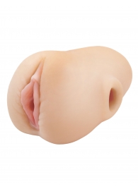 Телесный мастурбатор-вагина Pussy Pounder Squeeze Stroker - Pipedream - в Березниках купить с доставкой