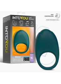 Зеленое интерактивное виброкольцо Ringo - Intoyou - в Березниках купить с доставкой
