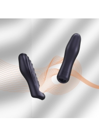 Сливовая силиконовая насадка на пенис с подхватом Manwan Ryzer - Manwan - в Березниках купить с доставкой