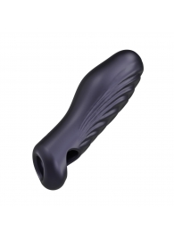 Сливовая силиконовая насадка на пенис с подхватом Manwan Ryzer - Manwan - в Березниках купить с доставкой