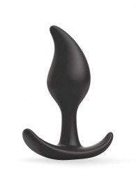 Черный анальный стимулятор - 9,2 см. - Sex Expert