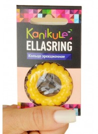 Цветное рельефное эрекционное кольцо Ellasring - Sitabella - в Березниках купить с доставкой