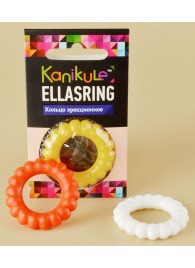 Цветное рельефное эрекционное кольцо Ellasring - Sitabella - в Березниках купить с доставкой