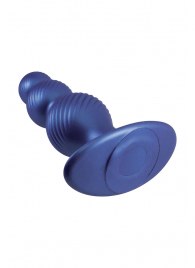 Синяя анальная елочка 5 Inch Silicone Anal Plug - 14 см. - NMC