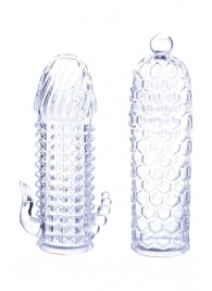 Набор из 2 прозрачных насадок на член Seductive Tickler Sleeves Set - NMC - в Березниках купить с доставкой