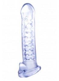 Прозрачная насадка-удлинитель Stretchy Touch - 18 см. - NMC - в Березниках купить с доставкой