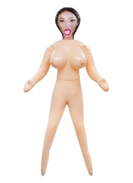 Телесная надувная секс-кукла с пышным бюстом - NMC - в Березниках купить с доставкой