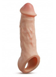 Телесная насадка-удлинитель Intrepid 9.25 Inch Realistic Penis Extender Sleeve - 23,5 см. - Blush Novelties - в Березниках купить с доставкой