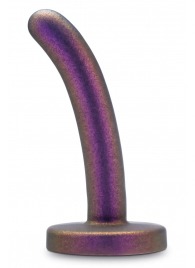 Фиолетовая насадка с гладкой поверхностью Surrender 4.75 Inch Beginner Pegging Dildo - 12 см. - Blush Novelties - купить с доставкой в Березниках