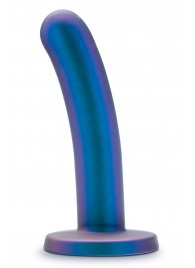 Синяя насадка с гладкой поверхностью Surrender 5.75 Inch Intermediate Pegging Dildo - 14,6 см. - Blush Novelties - купить с доставкой в Березниках