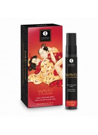 Оральный спрей Waves of Pleasure с ароматом клубники и шампанского - 20 мл. - Shunga - купить с доставкой в Березниках