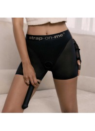 Трусики-шорты для фиксации насадок Strap-on-me Harness Lingerie Halo - size L - Strap-on-me - купить с доставкой в Березниках