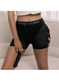 Трусики-шорты для фиксации насадок Strap-on-me Harness Lingerie Halo - size XL - Strap-on-me - купить с доставкой в Березниках