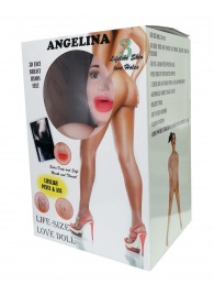 Надувная секс-кукла Angelina 3D - Boys of Toys - в Березниках купить с доставкой