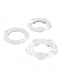 Набор из 3 эрекционных прозрачных колец - Boys of Toys - в Березниках купить с доставкой