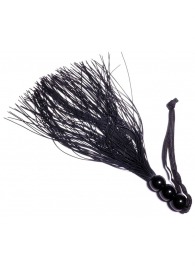 Черная силиконовая плетка - 25,4 см. - Boys of Toys - купить с доставкой в Березниках