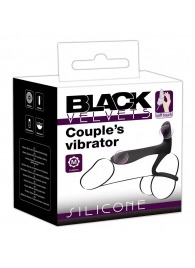 Черная насадка на член с вибрацией Couple’s Vibrator - Orion - в Березниках купить с доставкой