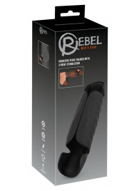 Черный вибромастурбатор с трехточечной стимуляцией Penis Trainer with 3 Point Stimulation - Orion - в Березниках купить с доставкой