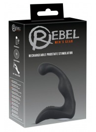 Черный перезаряжаемый стимулятор простаты с вибрацией - 14,6 см. - Orion - в Березниках купить с доставкой