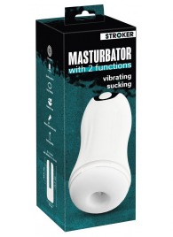Белый мастурбатор Masturbator with 2 functions - Orion - в Березниках купить с доставкой