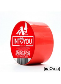 Красный скотч для фиксации Non-Sticky Bondage Tape - 15 м. - Intoyou - купить с доставкой в Березниках