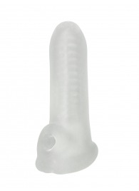 Белый фаллоудлинитель Striker - 13,5 см. - Lola Games - в Березниках купить с доставкой