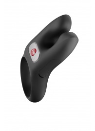 Черное эрекционное виброкольцо Nos - Fun Factory - в Березниках купить с доставкой