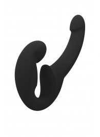 Черный безремневой страпон Share Lite - Fun Factory - купить с доставкой в Березниках