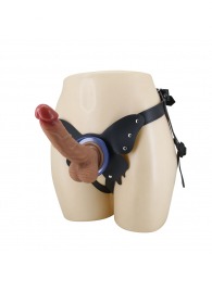 Поясной страпон Wells: трусики в форме бабочки и фаллоимитатор-насадка - Baile - купить с доставкой в Березниках