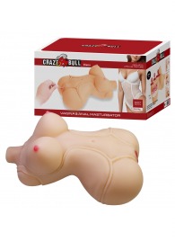 Телесный мастурбатор-торс Diana - Baile - в Березниках купить с доставкой